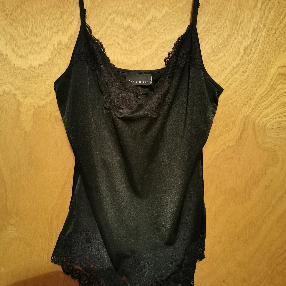 2 for $10 Black lace camisole